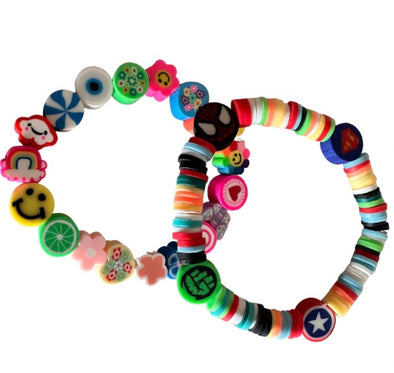 Theme Clay bead bracelets