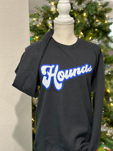 Hounds script sweatshirt