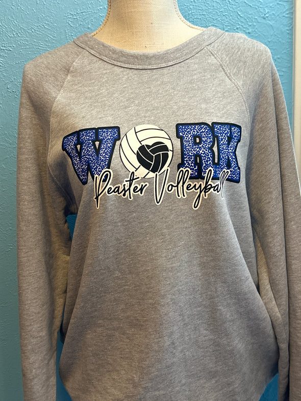 Adult L Peaster Volleyball Bella sweatshirt