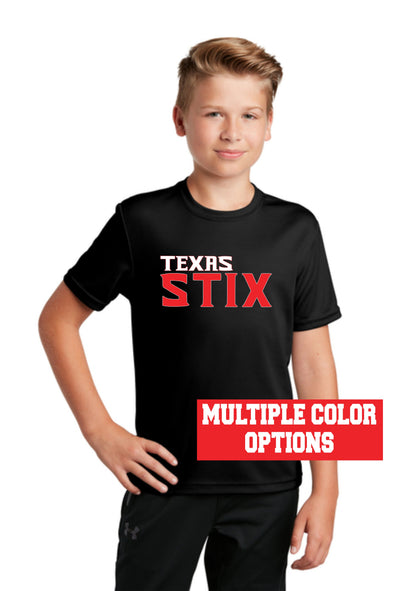 Youth DRYFIT TEXAS STIX tee