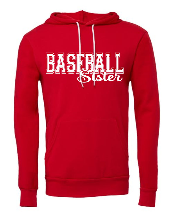 Baseball Sister Hoodie DTF print stix