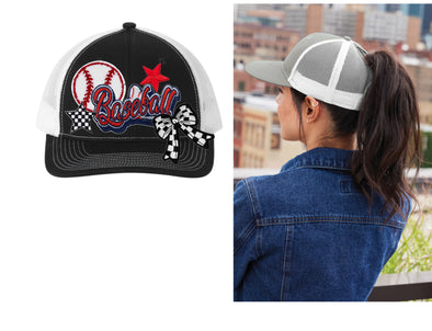 Baseball Ponytail Cap Stix